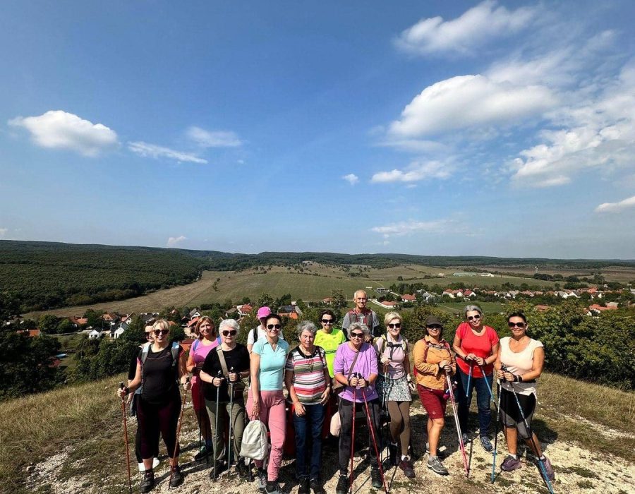 Gánti kirándulás 2025 szeptember – Gánt, Vértes – nordic walking túra