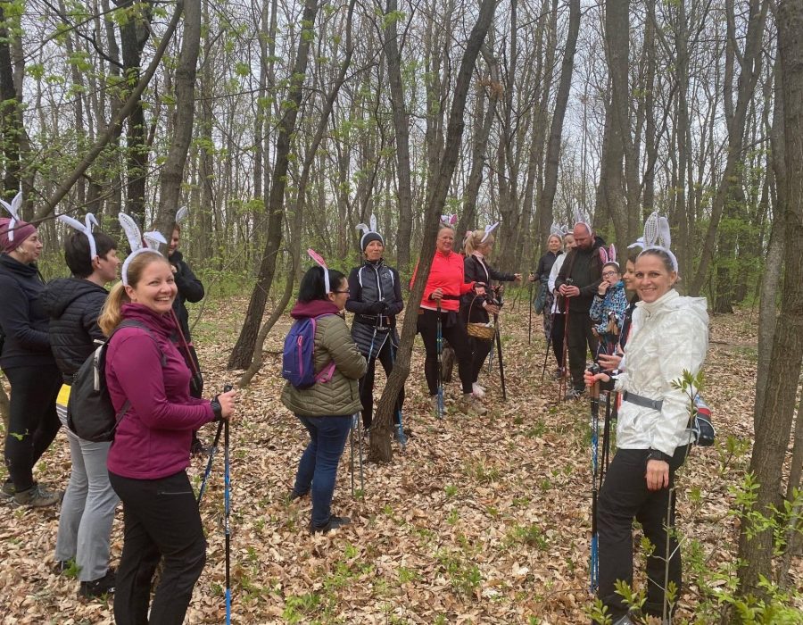 Húsvéti túra 2022 – Gerecse – nordic walking túra