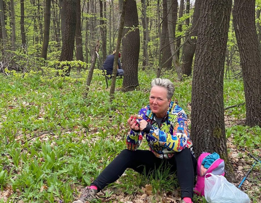 Medvehagyma túra 2022 – Csákányospuszta, Gerecse – nordic walking túra