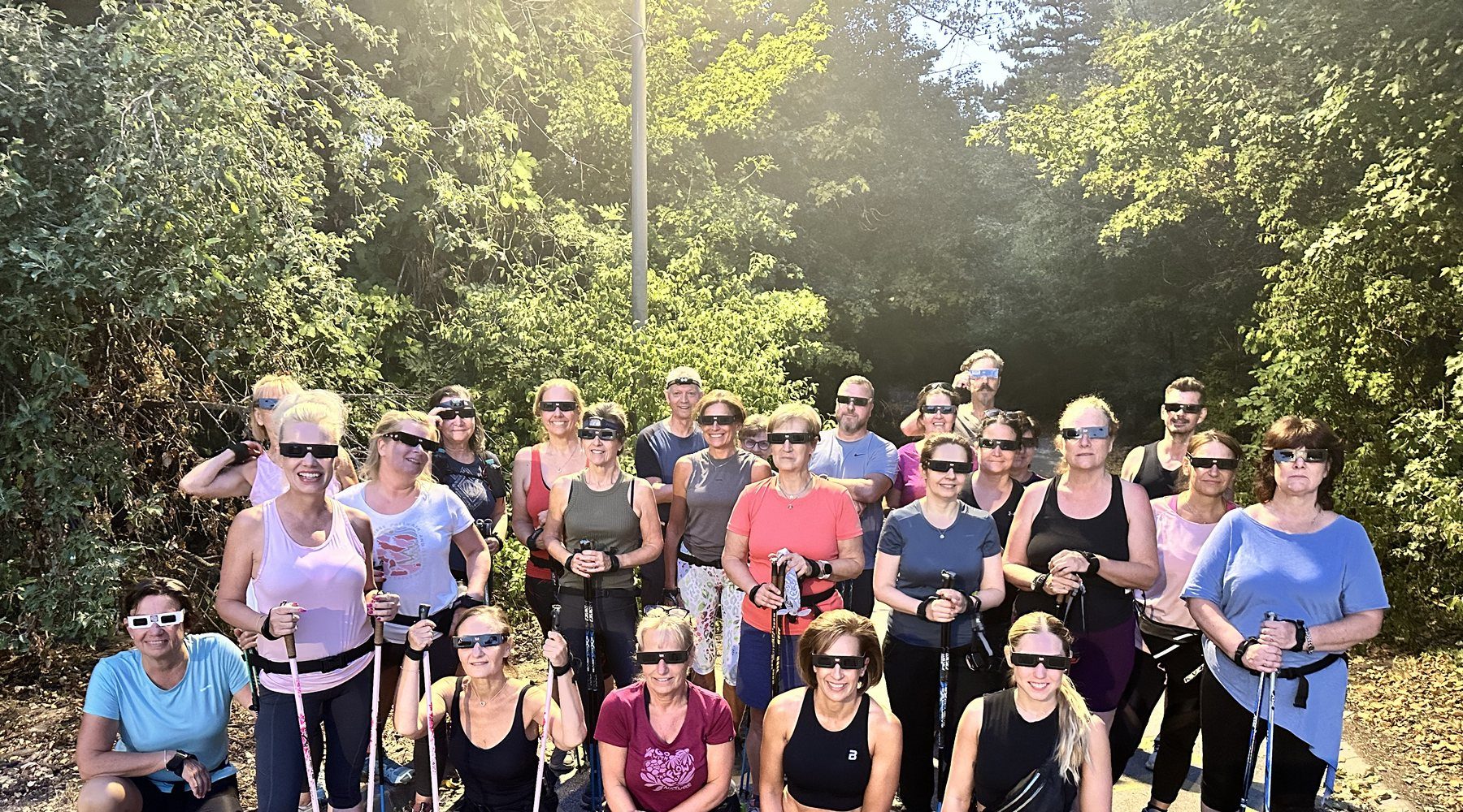 Nordic walking a Gyalogolj.hu csapatával